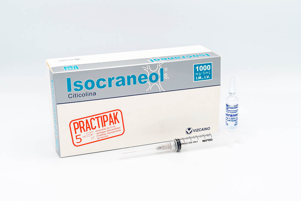 Isocraneol 1000mg Inyectable 5 ampollas