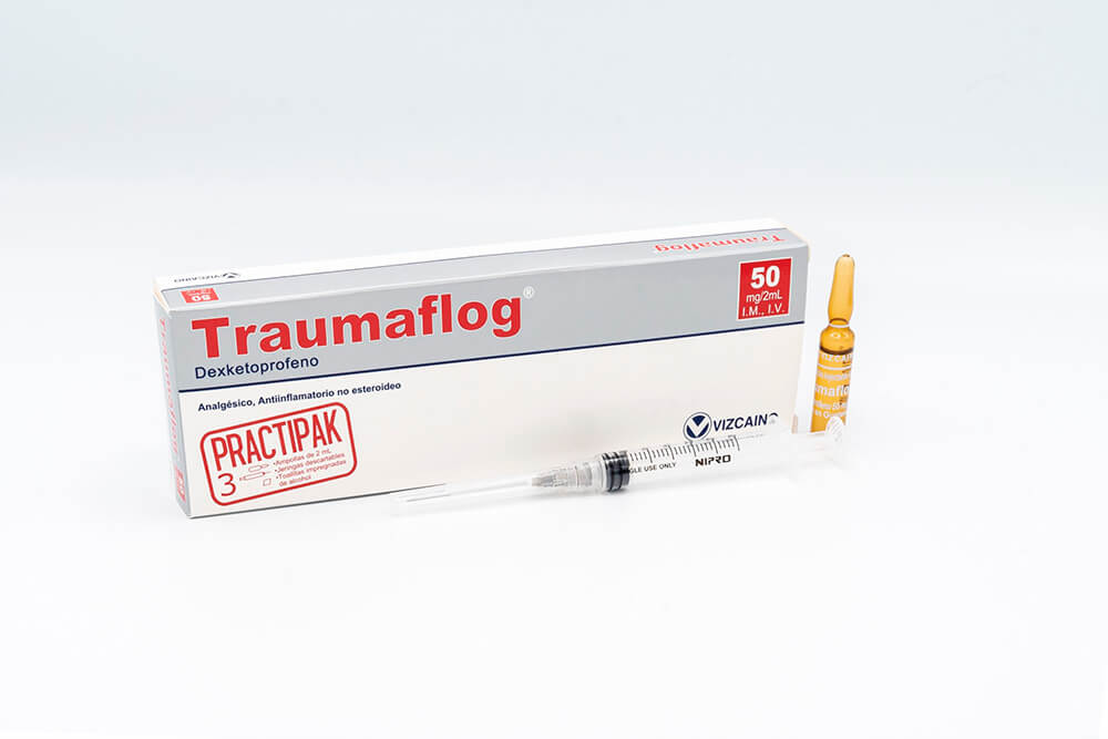 Traumaflog inyectable 3 ampollas